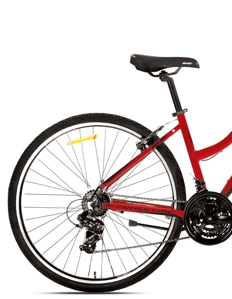Велосипед AIST Cross 1.0 W 28 19 красный 2023