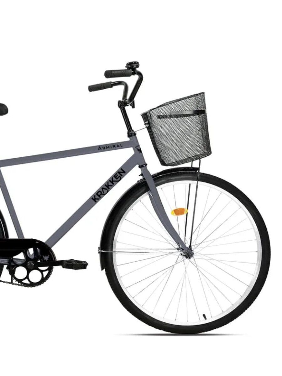 Велосипед KRAKKEN Admiral 28 серый 2023