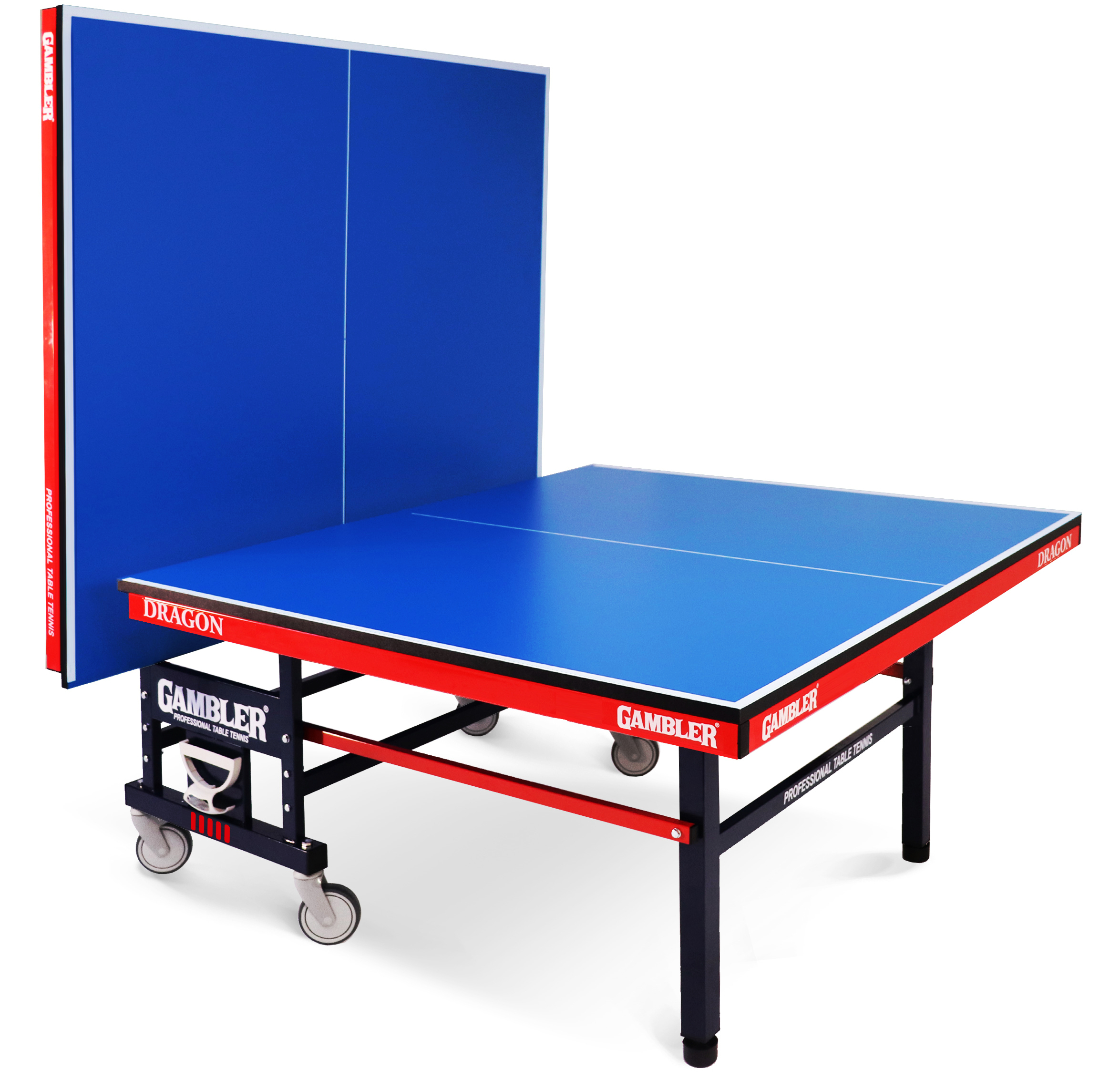 Теннисный стол Gambler DRAGON blue профессиональный, для помещений