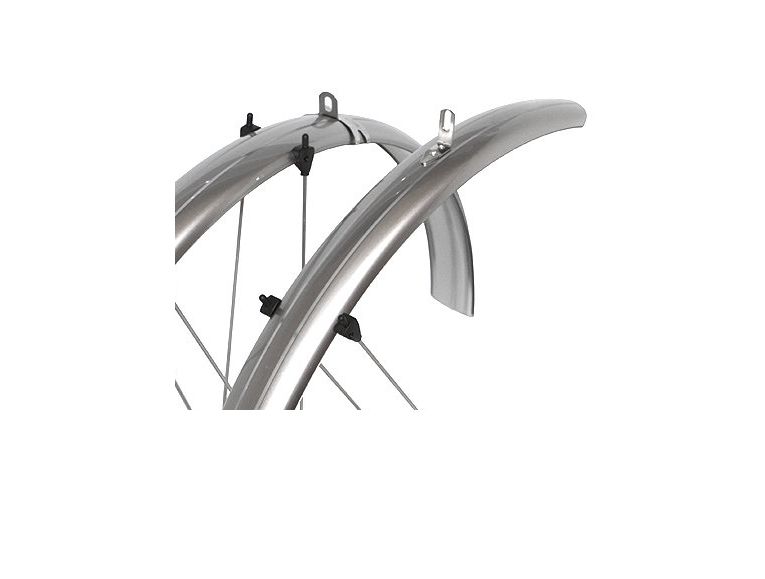 Комплект велосипедных крыльев SKS PET SPB, 26", 60 мм, серебристый