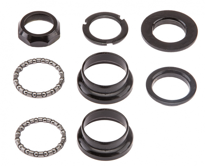 Детали рулевой колонки FP-H522A 1' резьб. черн/170101