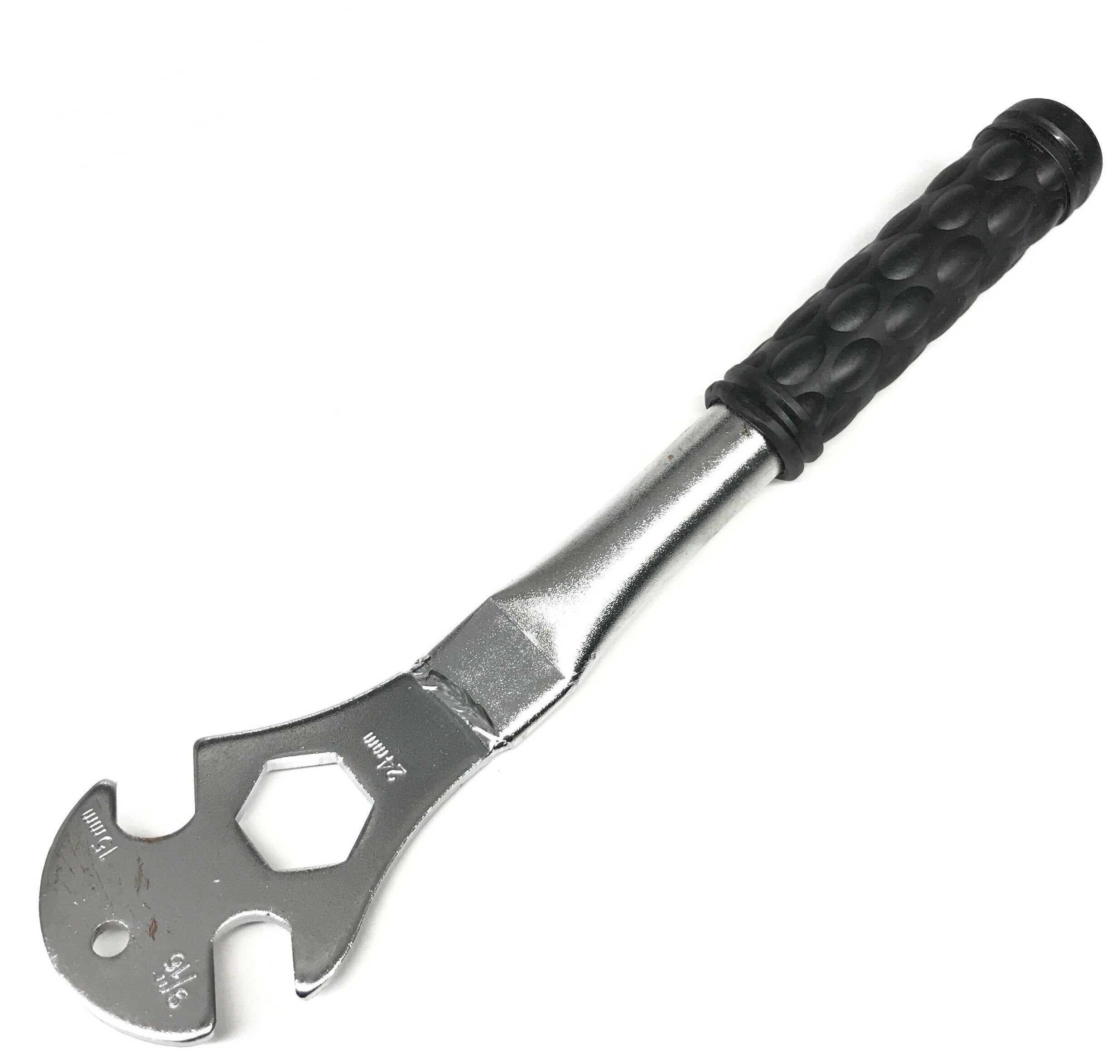 Ключ педальный KL-9730G на 9/16'/15/24 мм/230118