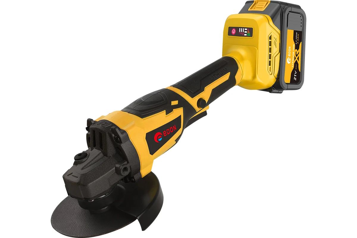 Машина шлифовальная EDON AAG-21/125BL угловая аккумуляторная