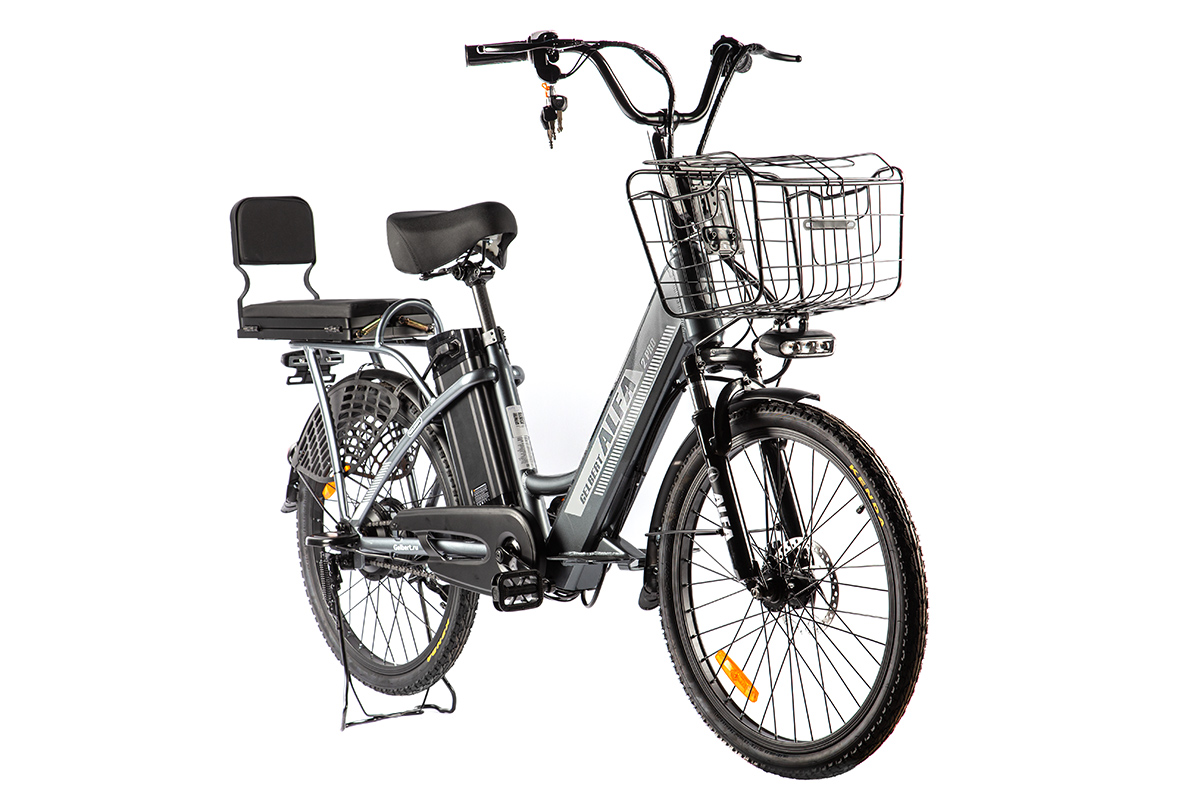 Электровелосипед Gelbert ALFA 2 PRO Серый-2933