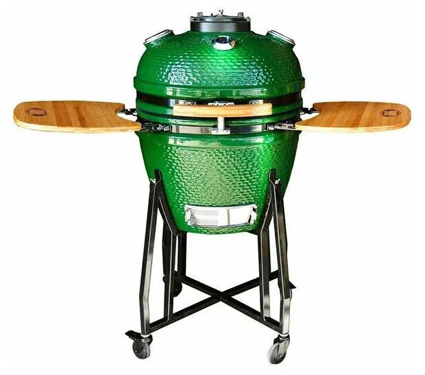 Гриль керамический Start Grill 22 Зеленый с защитным чехлом