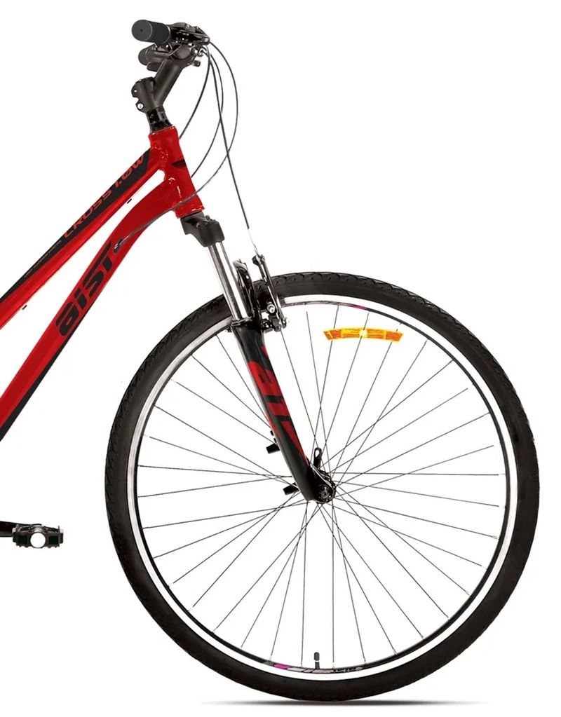 Велосипед AIST Cross 1.0 W 28 19 красный 2023