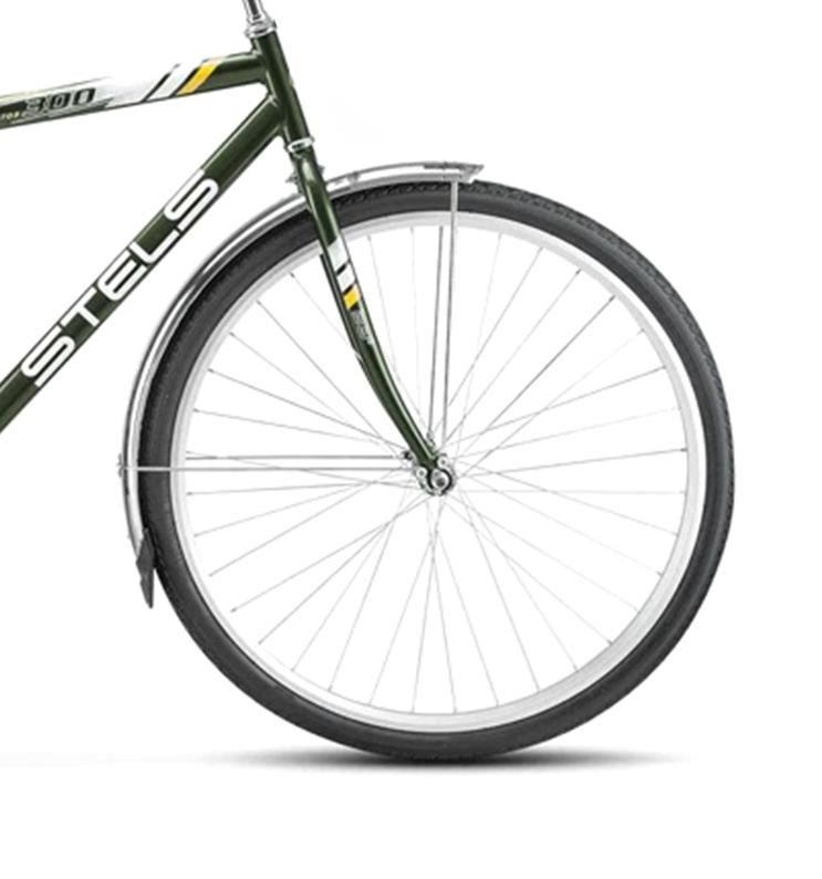 Городской велосипед Stels Navigator 300 С Z010, 28", рама 20", оливковый