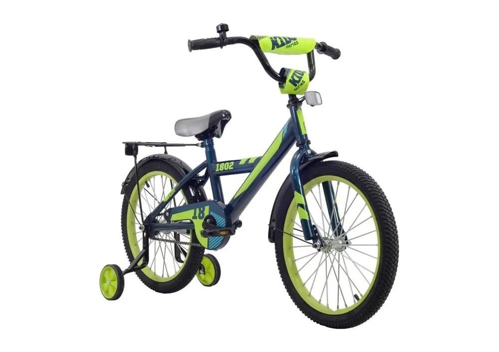Детский велосипед BlackAqua 1802, морская волна