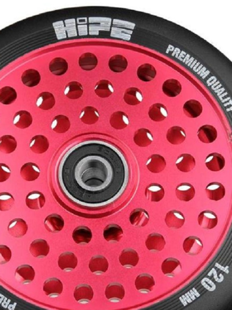 Колесо HIPE 20 hollow 120mm Красное