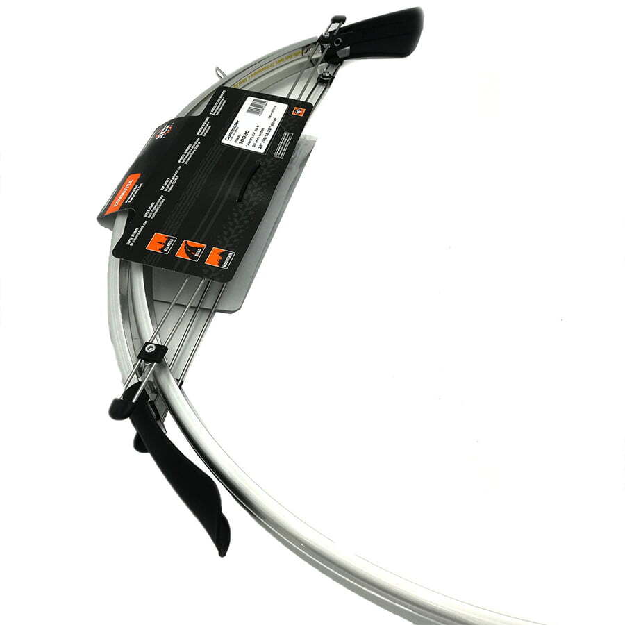 Комплект велосипедных крыльев SKS Commuter Classic Narrow 28" серебро/10980