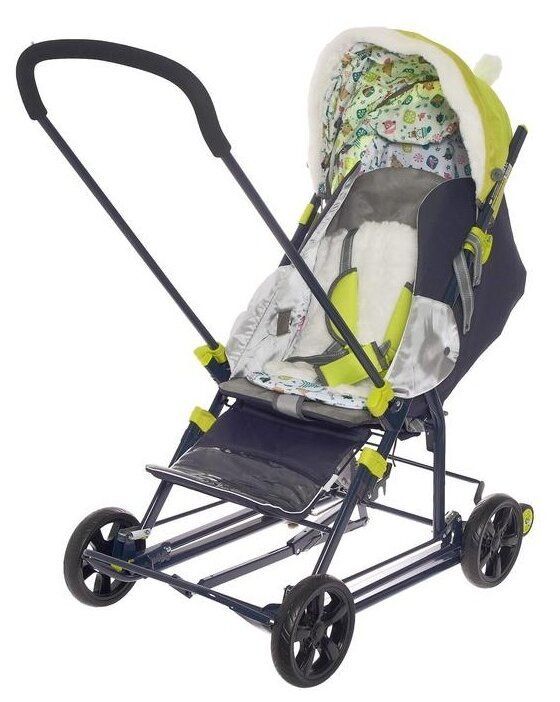 Коляска комби Ника Детям 8-2 Жираф лимонный