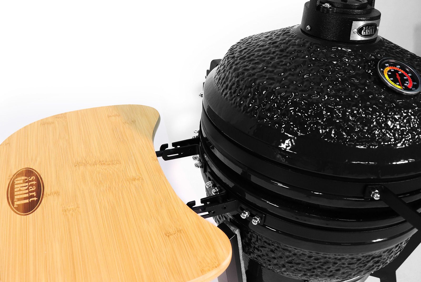 Керамический гриль-барбекю Start Grill SG16 PRO SE 16 дюймов (39,8 см) черный