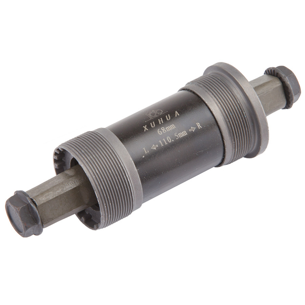Картридж каретки XH-AXLE-05 68x110.5 мм, 1.37'x24tpi, ось под квадрат, сталь/160100