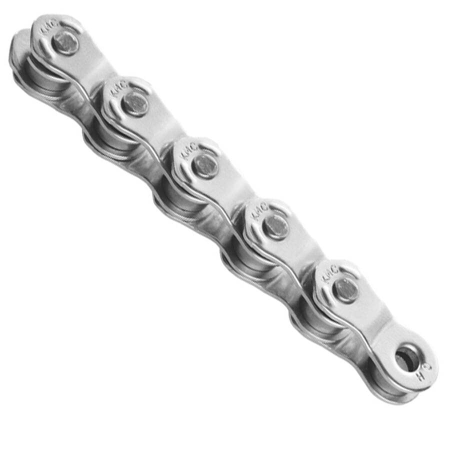 Цепь велосипедная КМС HL1-W 1/2x1/8"x112L, 1 скорость, Half Link, без упаковки