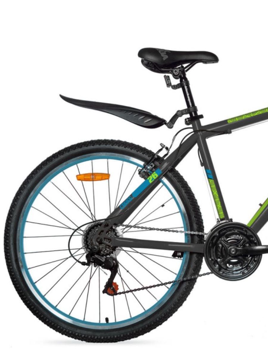 Велосипед Black Aqua Cross 1631 V 26" (РФ) серый-синий