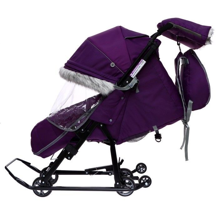 Коляска комби Ника Детям 7-5SК черничный